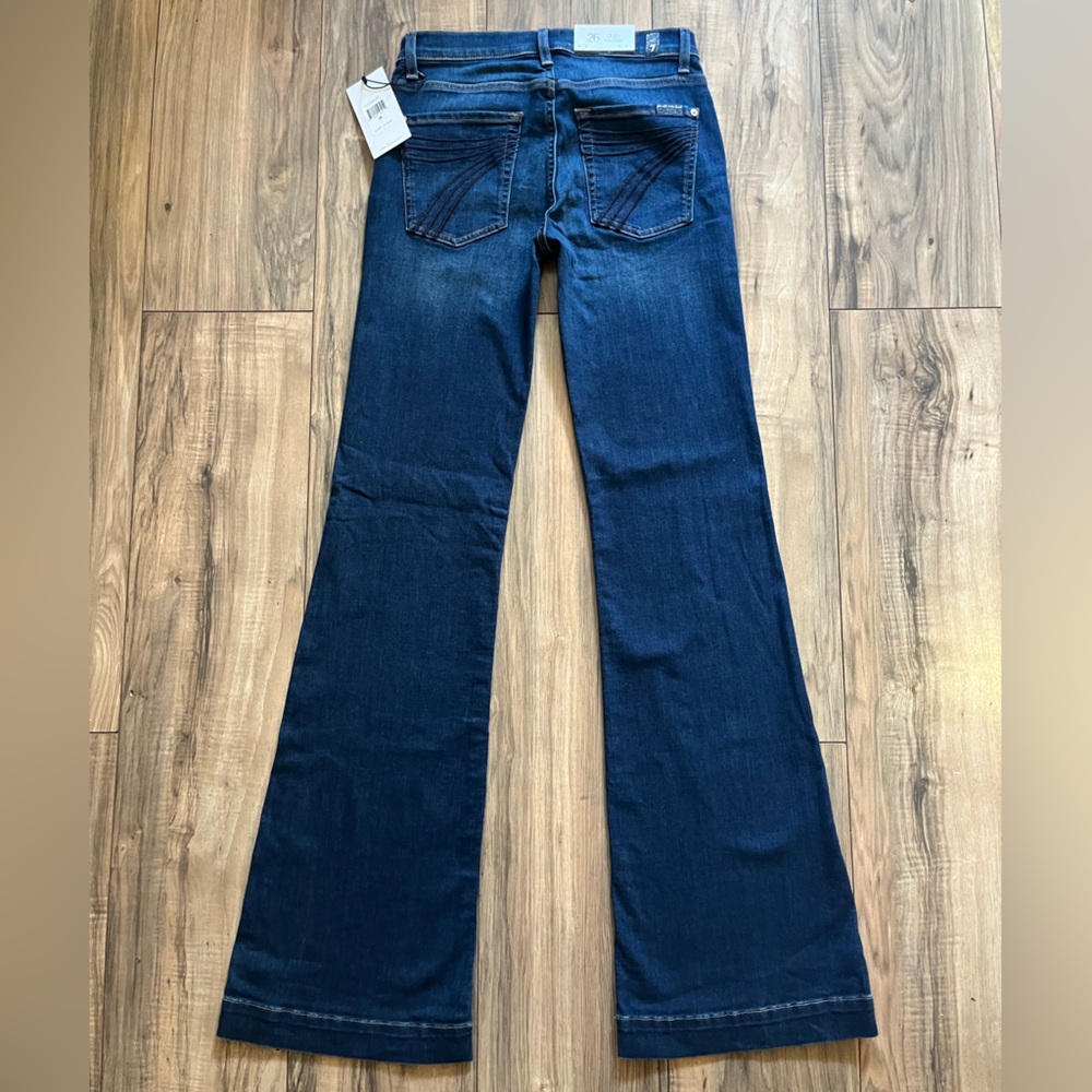 7 FOR ALL MANKIND DOJO Original Trouser Jeans 26 Wash XRT- SEE DESCRIPTION - Picture 15 of 15